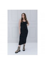 A Postcard From Brighton All Stars Nancee Midaxi Dress (Black)